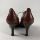 Hermès Oxford Lace Up Heels Leather Pumps 2010s - 35,5 EU