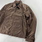 Prada Brown Nylon Double Zipper Trucker Jacket 2000s - L