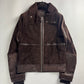 Louis Vuitton Sample Hybrid Patched Leather Pure Suede High Collar FW 2008 - S