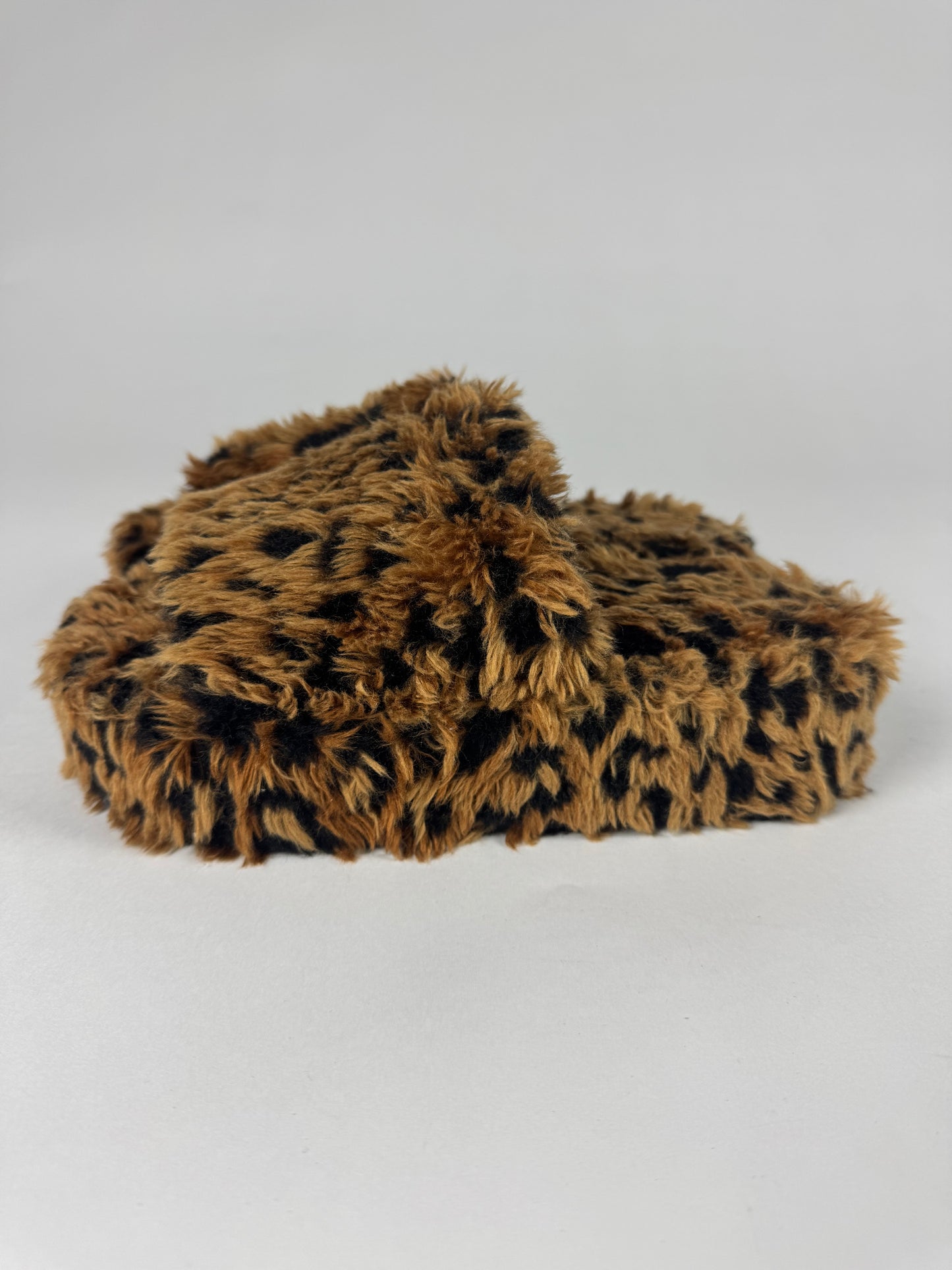 Balenciaga Sample Leopard Print Furry Slides SS 2023 - 37 EU