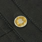 Hermès Sample Black Shiny Nylon Panel Straight Cotton Pants FW 2021 - M