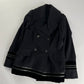 Gucci Leather Trim Wool Peacoat FW 2005 - S