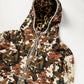 Bottega Veneta Baroque Tapestry Print Leopard Lined Hood Quilted Sleeves Zip Hoodie SS 2016 - S