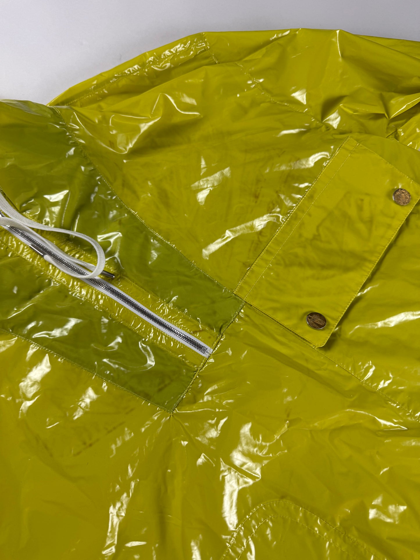 Hermès Sample Fluo Glass Double Layer Parka Jacket SS 2023 - M