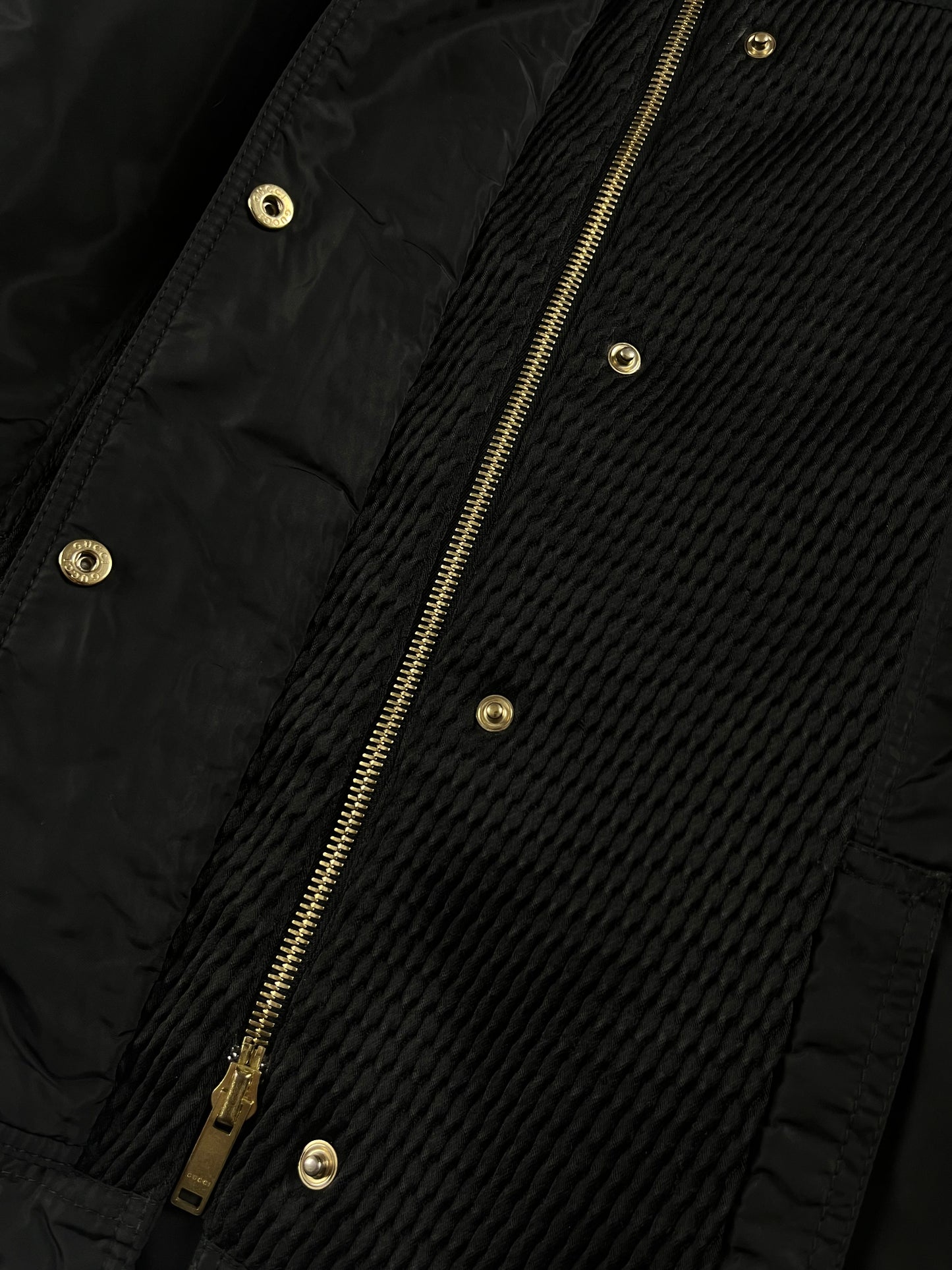 Gucci Tom Ford Textured Padded Jacket FW 2004 - S