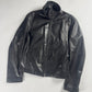 Gucci Premium Leather Lambskin High Neck Zipper Jacket 2000s - M