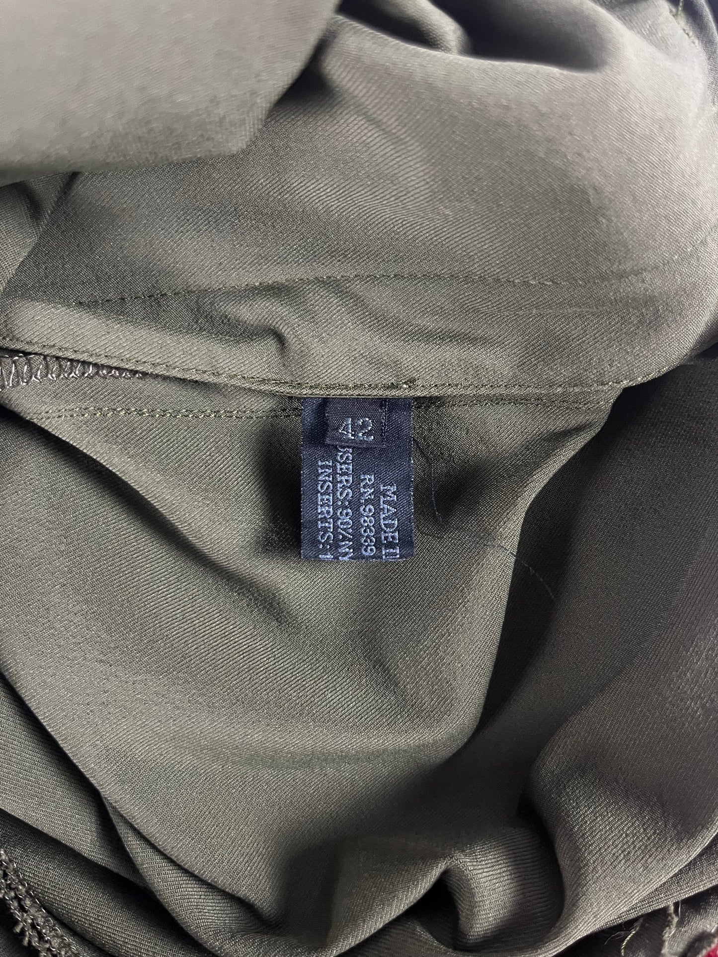 Prada Linea Rossa Khaki Strapped 3/4 Pants FW 1999 - S