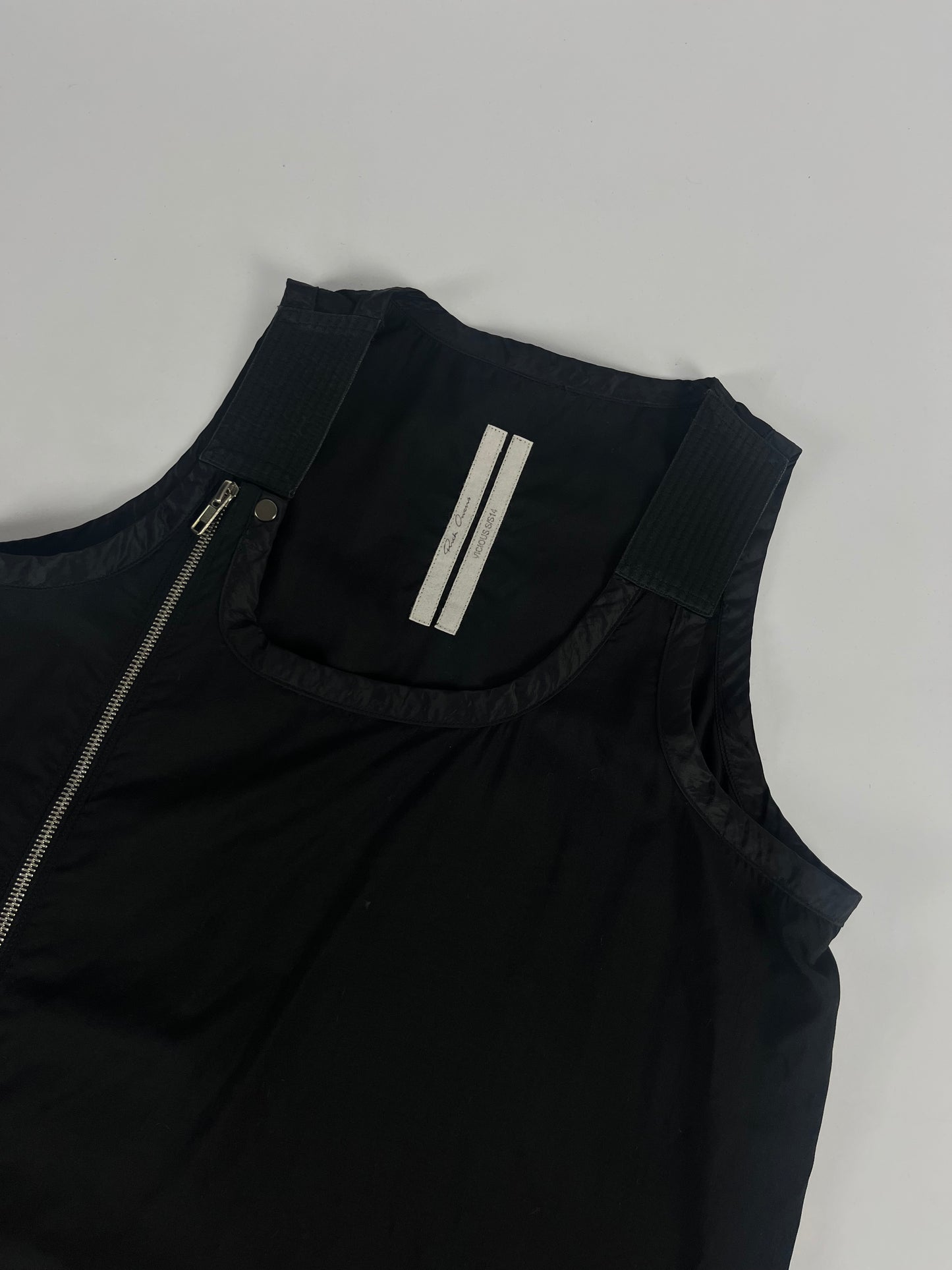 Rick Owens Shadow Zipped Tunique "Vicious" SS 2014 - M