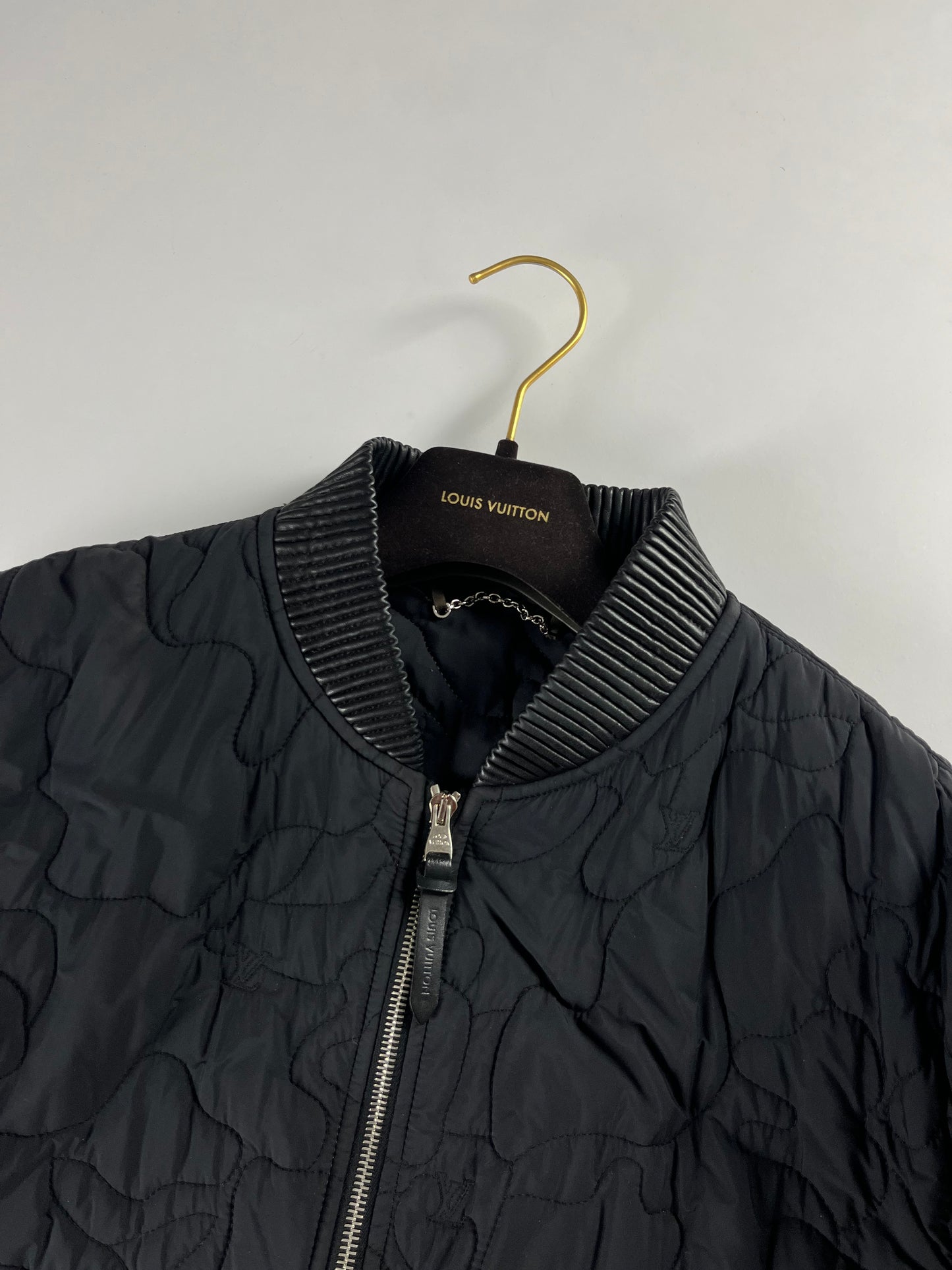 Louis Vuitton Monogram Down Bomber Jacket FW 2016 - L