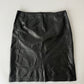 Prada Mesh Leather Skirt FW 1999 - S