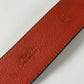 Prada Snakeskin Orange Leather Belt SS 2005 - 80 CM
