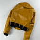 Balenciaga Nicolas Ghesquière Yellow Leather Jacket FW 2002 - S