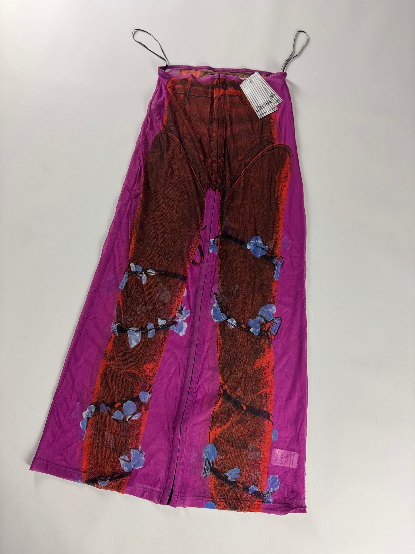 Y/Project Jean Paul Gaultier Edition Trompe L’Oeil Maxi Skirt SS 2023 - M