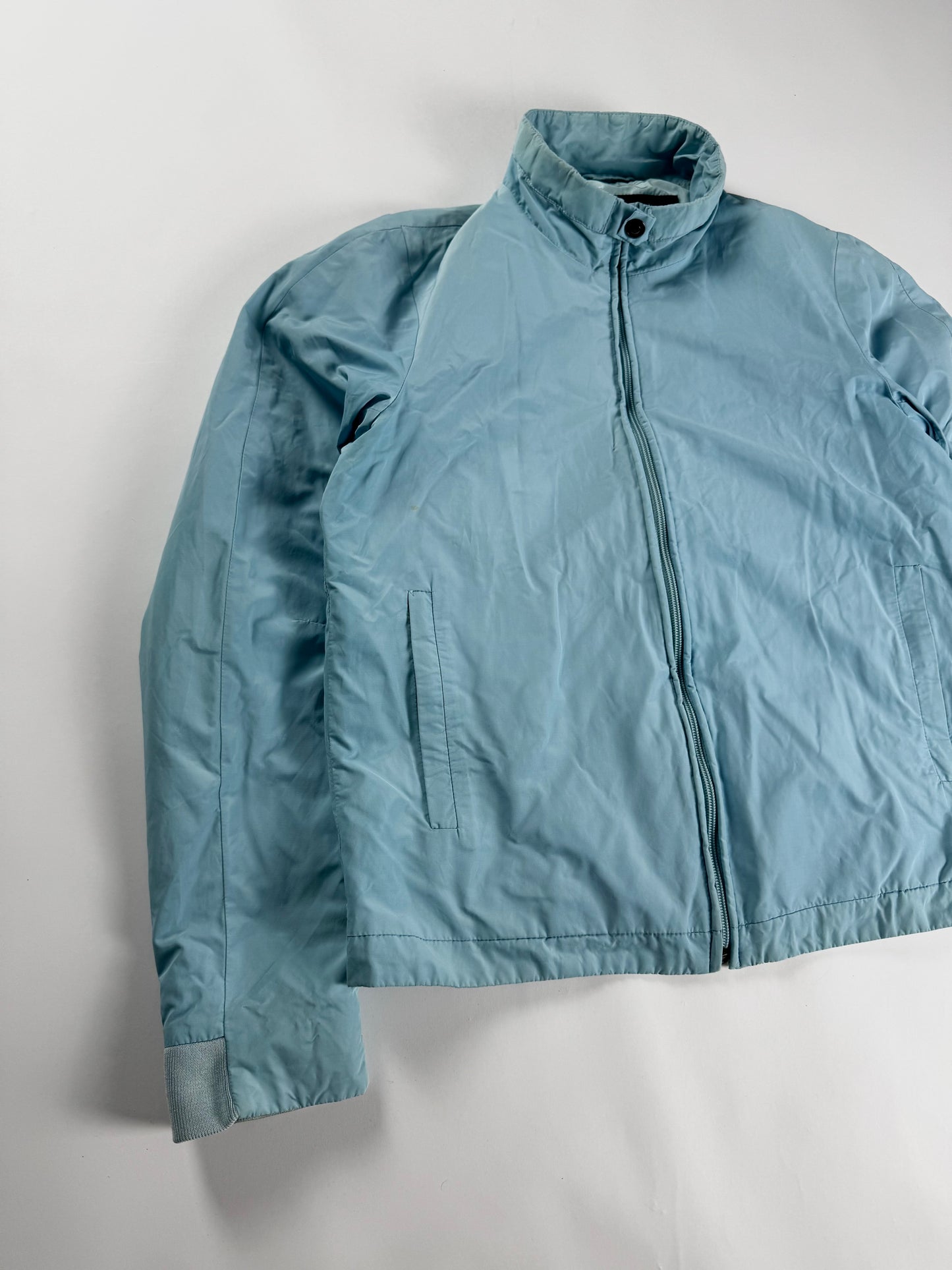 Gucci Light Blue Racer Jacket 1990s - M