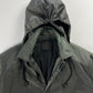 Prada khaki Convertible Hood Strapped Nylon Jacket FW 1998 - L