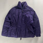 Prada Purple Drawstring Waist Puffer Jacket 1990s - S
