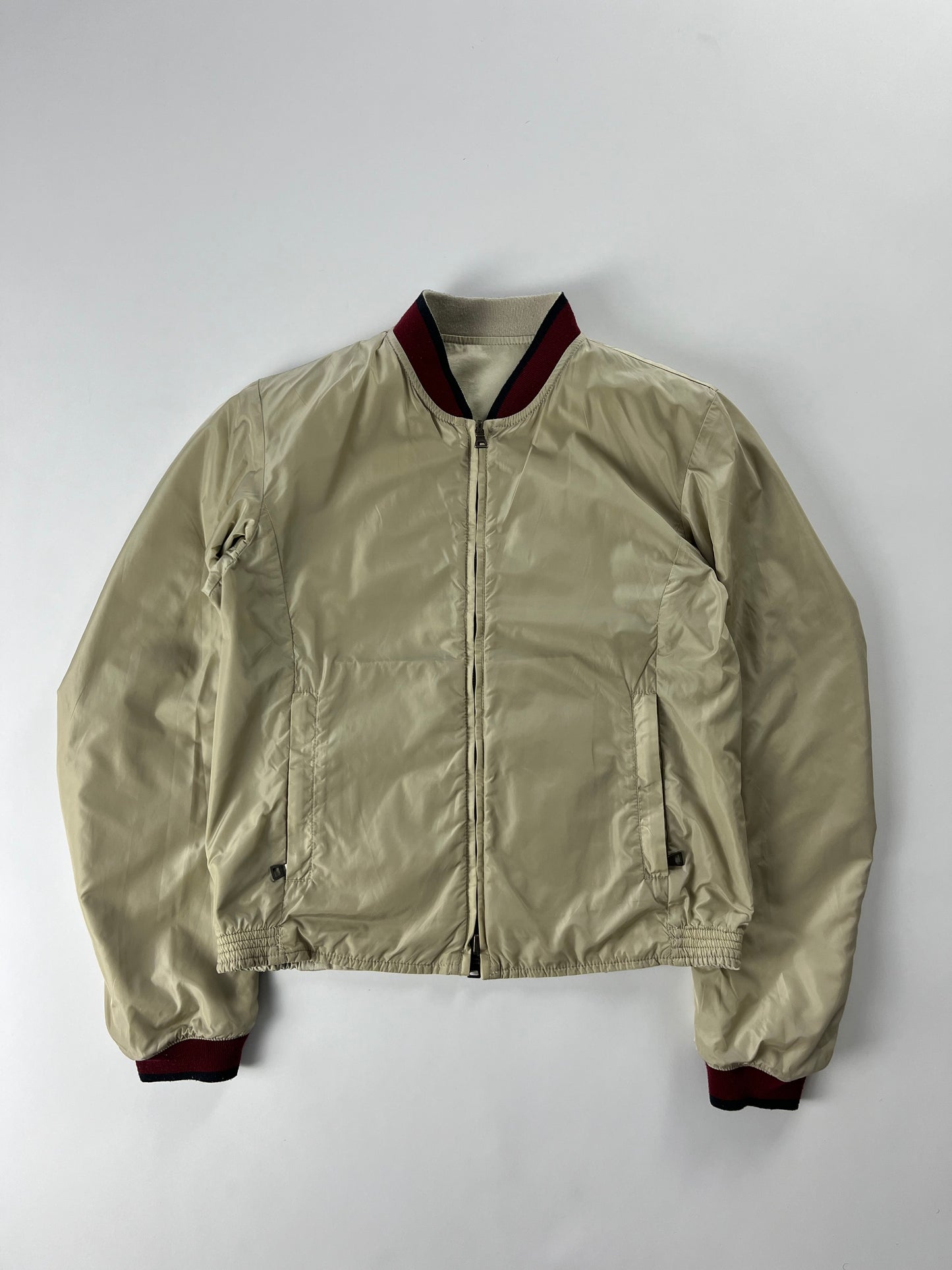 Prada Linea Rossa Reversible Bomber Jacket Challenge 2003 - S