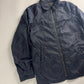 Prada Uniform Navy Double Zip Officer Minimalist Trucker Jacket FW 2011 - M