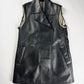 Balenciaga Sample Long Leather Sleeveless Double Breasted Coat FW 2020 - M