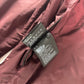 Prada Backside Triangle Logo Reversible Soft Bordeaux Leather Bomber Jacket FW 2017 - M