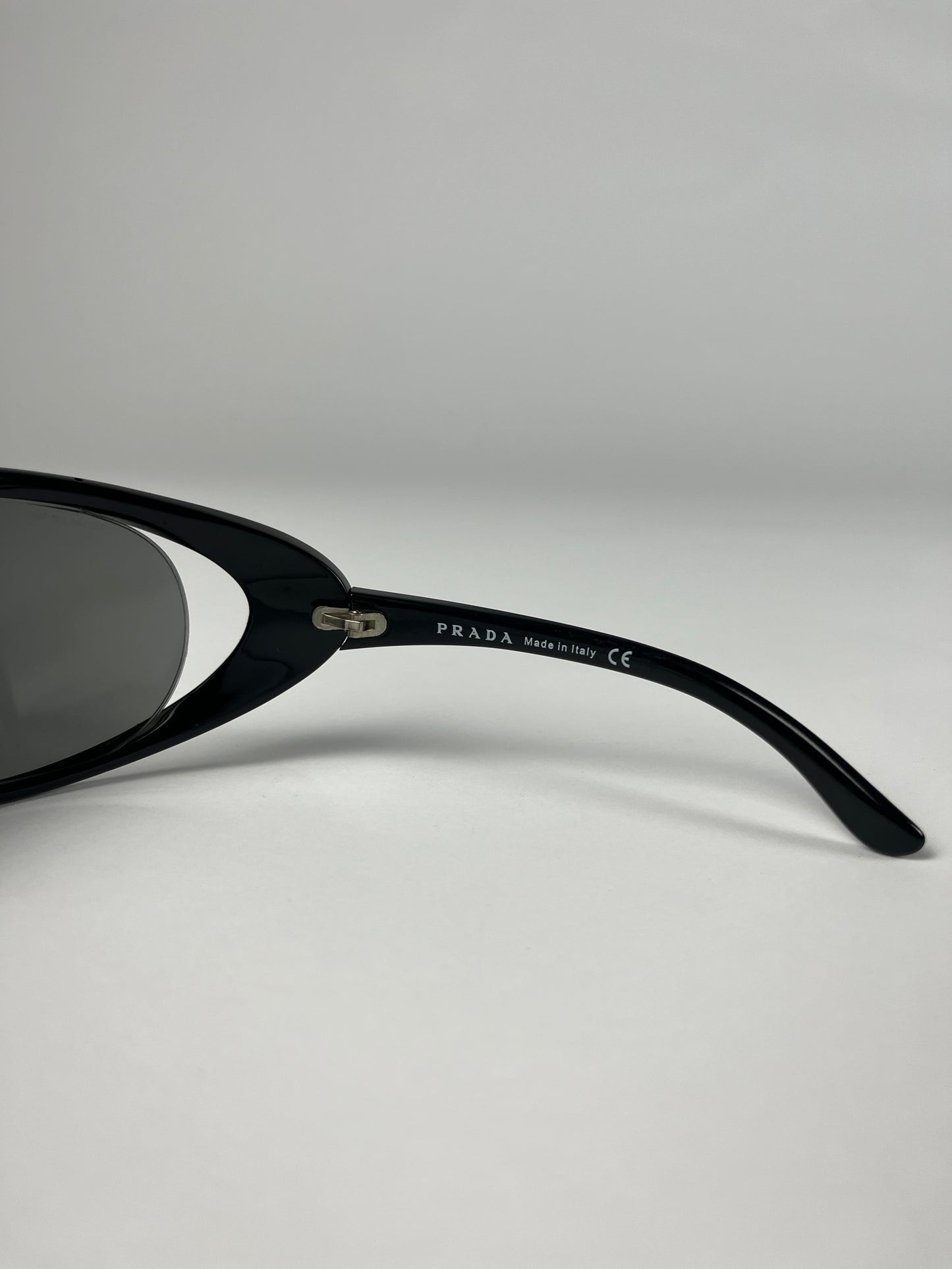 Prada Black Gap Vision Sunglasses - OS