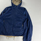 Prada Linea Rossa Lighting Blue Ivory Reversible Jacket - L