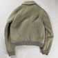 Miu Miu Grey Sheepskin Bomber Shearling Aviator Jacket 2000s - M