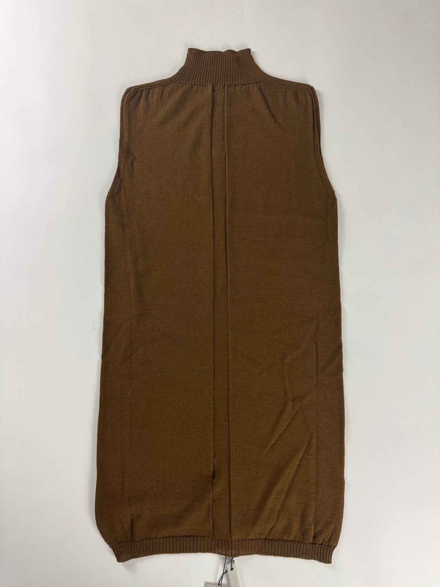 Rick Owens Sphinx Mustard Brown Funnel Top FW 2015 - S