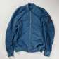 Rick Owens Sample Blue Aviator Bomber Jacket - L