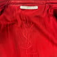 Yves Saint Laurent Rive Gauche Tom Ford Red Leather Motor Jacket SS 2004 - M