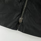 Prada Monochrome Midnight Minimalist Double Zip Jacket 2000s - L