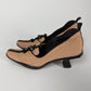 Prada Beige Neoprene Kitten Low Heels FW 1999 - 36 IT/36,5 EU