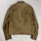 Prada Brushed Camel Suede Leather Perfecto Biker Jacket SS 2000 - M