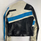 Dolce & Gabbana Leather Blue Motorcycle Biker Jacket SS 2001 - M