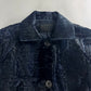 Prada Night Navy Astrakhan Fur Tailored Jacket FW 2000 - S