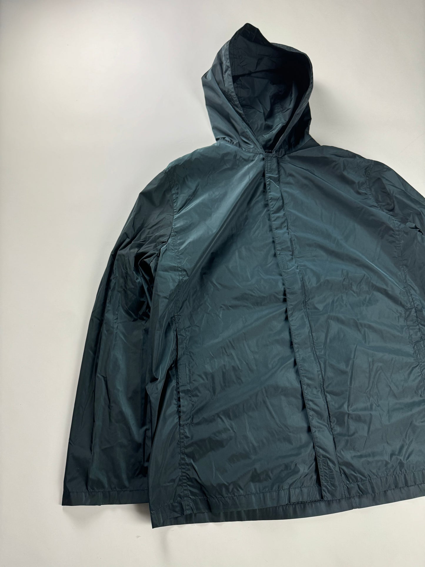 Prada Navy Nylon Strapped Light Jacket SS 1998 - XXL