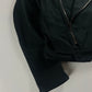 Gucci Navy Asymmetrical Zip Denim Biker Jacket SS 2002 - S