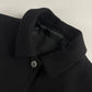 Prada Black Double Stitches Tailored Coat FW 1998 - XS