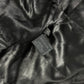 Prada Black Nylon Windbreaker Removable Hood Work Jacket 1990s - L