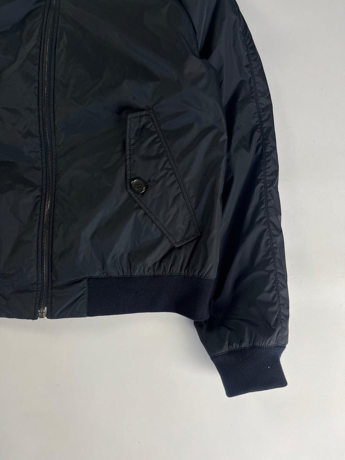 Prada Navy Harrington Bomber Jacket FW 2007 - XL