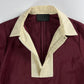 Prada Wine Red Bowling Shirt SS 2013 - L