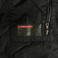 Prada Black Nylon Light Leather Trimmed Jacket FW 2008 - M