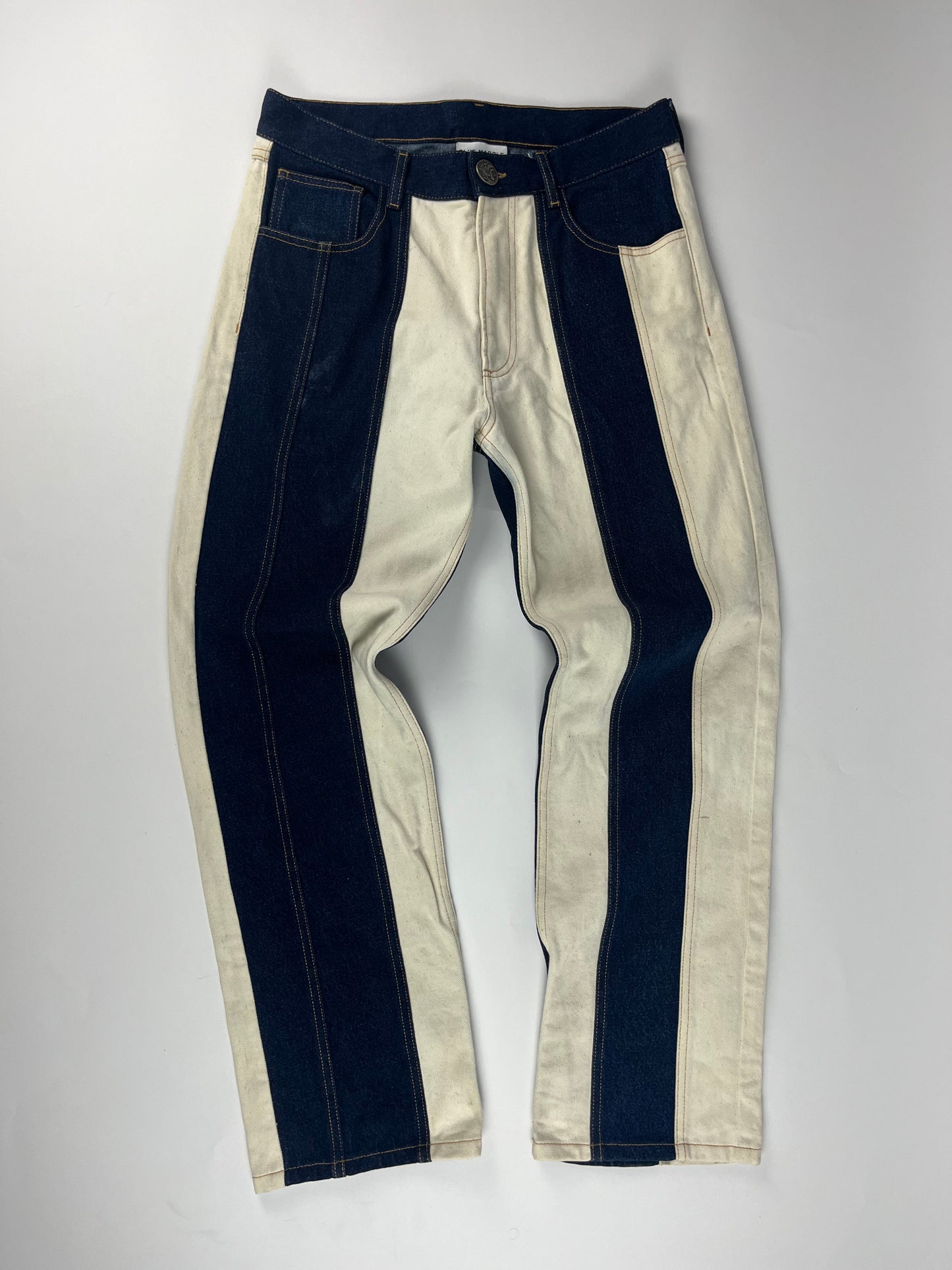 Bluemarble Rodeo Ivory Denim Pants SS 2020 - 31 US