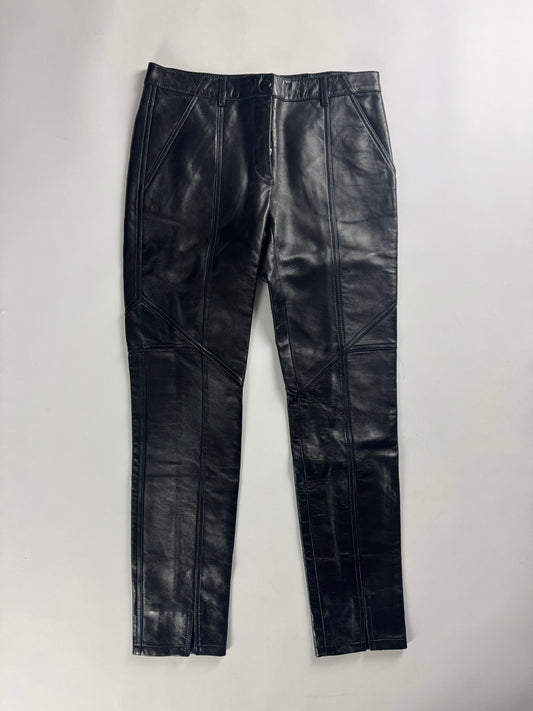 Givenchy Sample Black Leather Pants SS 2018 - XS