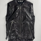 Yves Saint Laurent Double Side Zipper Dark Leather Vest 2010s - XS
