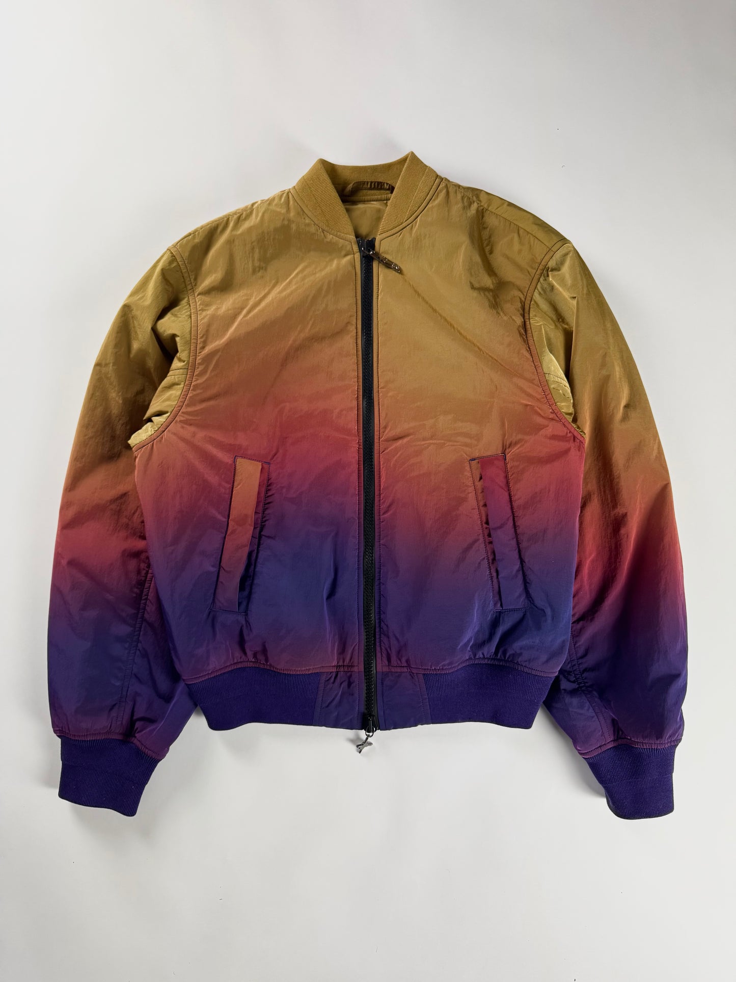 Dior x Lewis Hamilton Sample Afrofuturistic Gradient Bomber Jacket FW 2025 - M