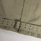 Dior Homme "Follow Me" Sand Belted Zipped Jacket SS 2003 - L