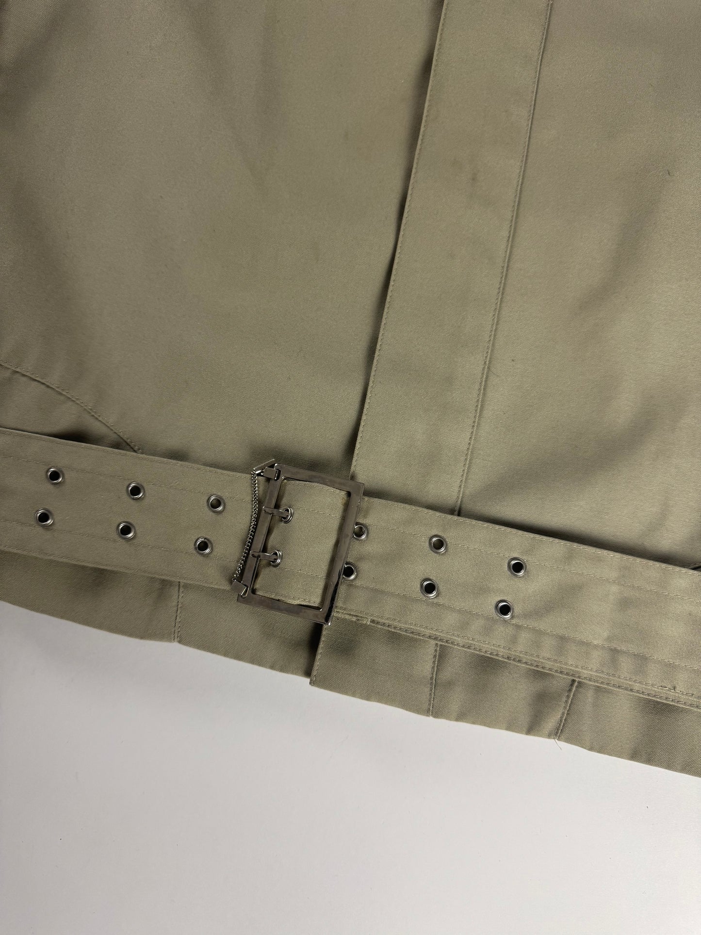 Dior Homme "Follow Me" Sand Belted Zipped Jacket SS 2003 - L