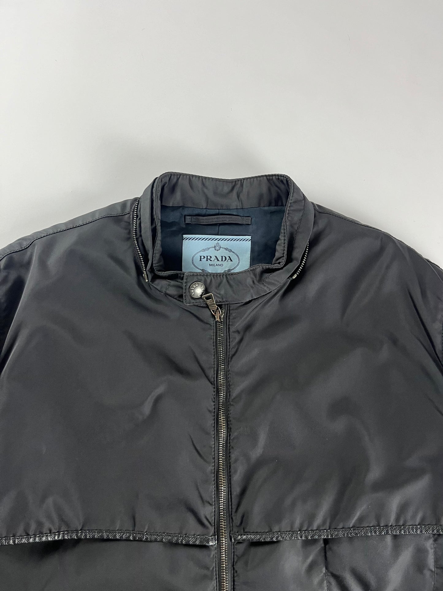 Prada Midnight Bomber Racer Jacket FW 2011 - XL