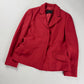 Prada Red Buttoned Stitches Blazer Jacket FW 1998 - S